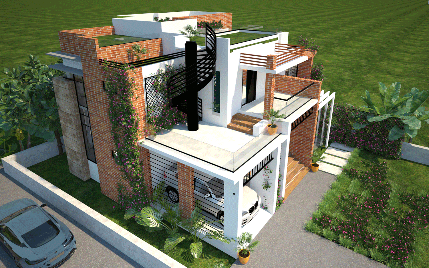 Low-Cost-Duplex-House-Design-in-Bangladesh